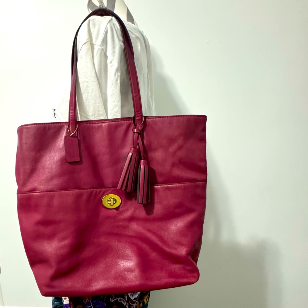 Leather Coach Purse